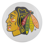 Chicago Blackhawks Logo Chicago Button Museum