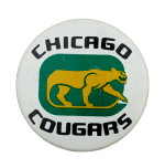 Chicago Cougars Sports Busy Beaver Button Museum