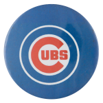 Cubs Blue Circles Chicago Button Museum