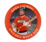 Greg Luzinski Chicago White Sox Sports Button Museum