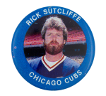 Rick Sutcliffe Chicago Cubs Sports Button Museum