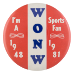 WONW Sports Fan Sports Button Museum