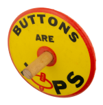 Buttons Are Tops alt Self Referential Busy Beaver Button Museum