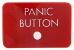 Panic Button with button Self Referential Button Museum